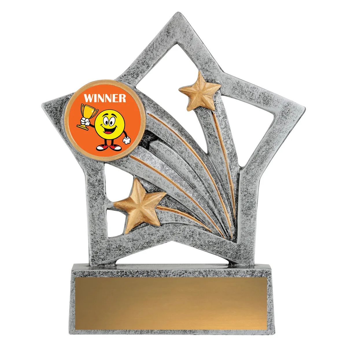 asf101-silver Silver flash - winner with resin construction