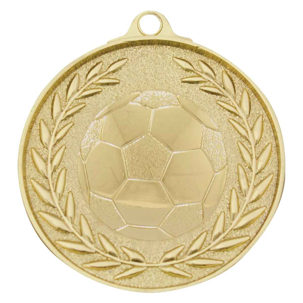 mx904g-gold Gold football classic wreath with metal construction