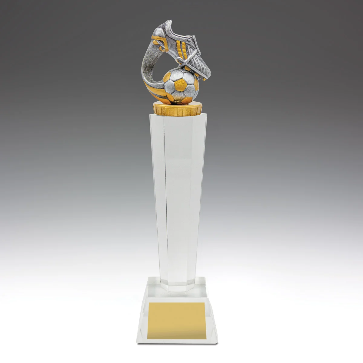 uc80a-grey-bg Football crystal pedestal with crystal construction