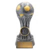 32804b-silver Silver football gem with resin construction