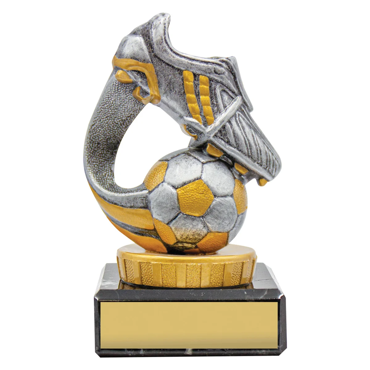 um80a-black Black football marble with marble construction