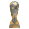 10004b-silver Silver football mercury with resin construction