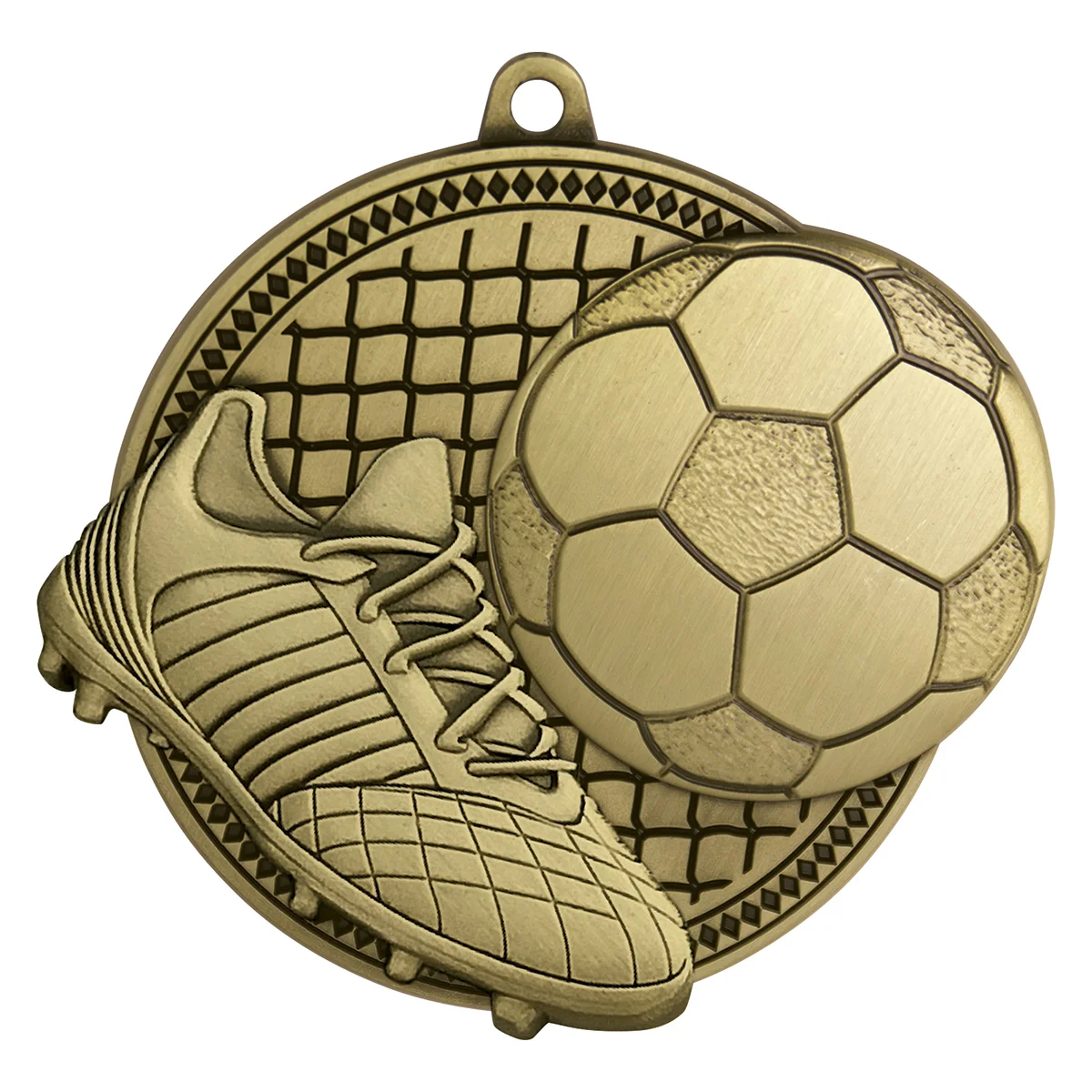 mp804g-gold Gold football tempo with metal construction