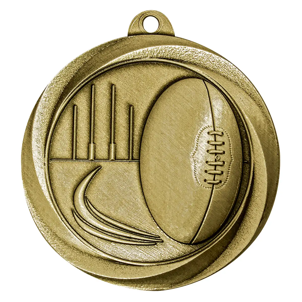 Gold footy econo with metal construction