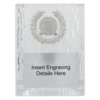 pl19a Glacier plaque with acrylic construction