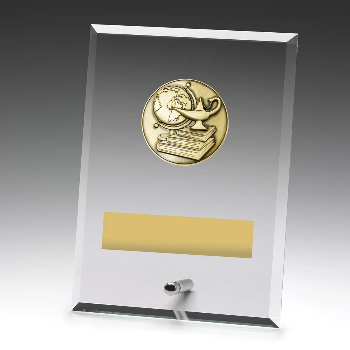 dy105b-grey-bg Glass plaques - academic with glass construction