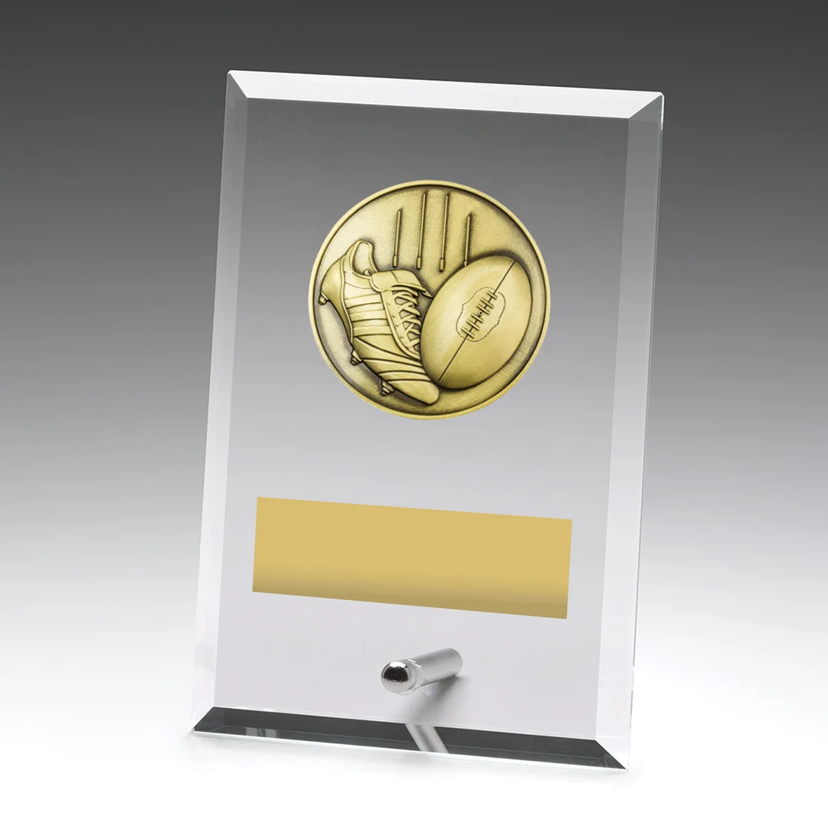 dy188a-grey-bg Glass plaques - aussie rules with glass construction