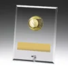 dy127c-grey-bg Glass plaques - volleyball with glass construction