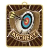 Gold gold lynx medal - archery with metal construction
