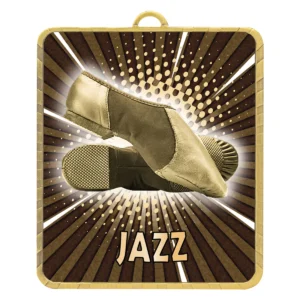 Gold gold lynx medal - jazz with metal construction