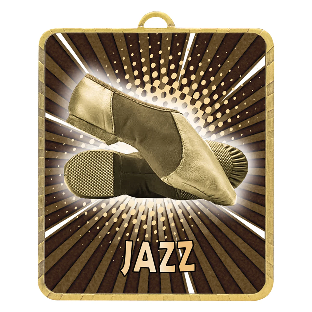 Gold gold lynx medal - jazz with metal construction