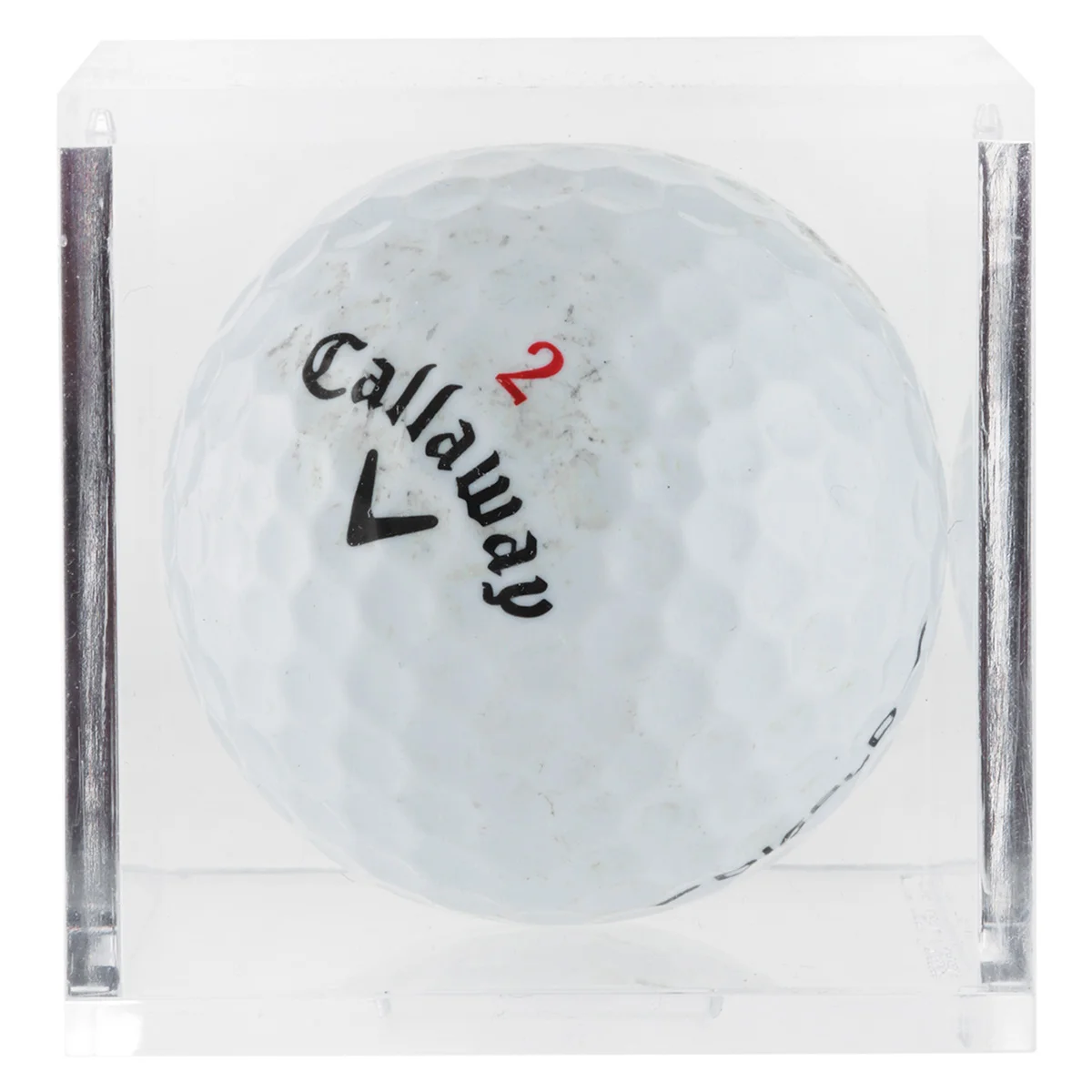 Golf ballqube with plastic construction