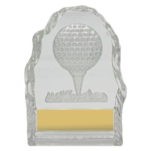 Golf crystal iceberg with crystal construction