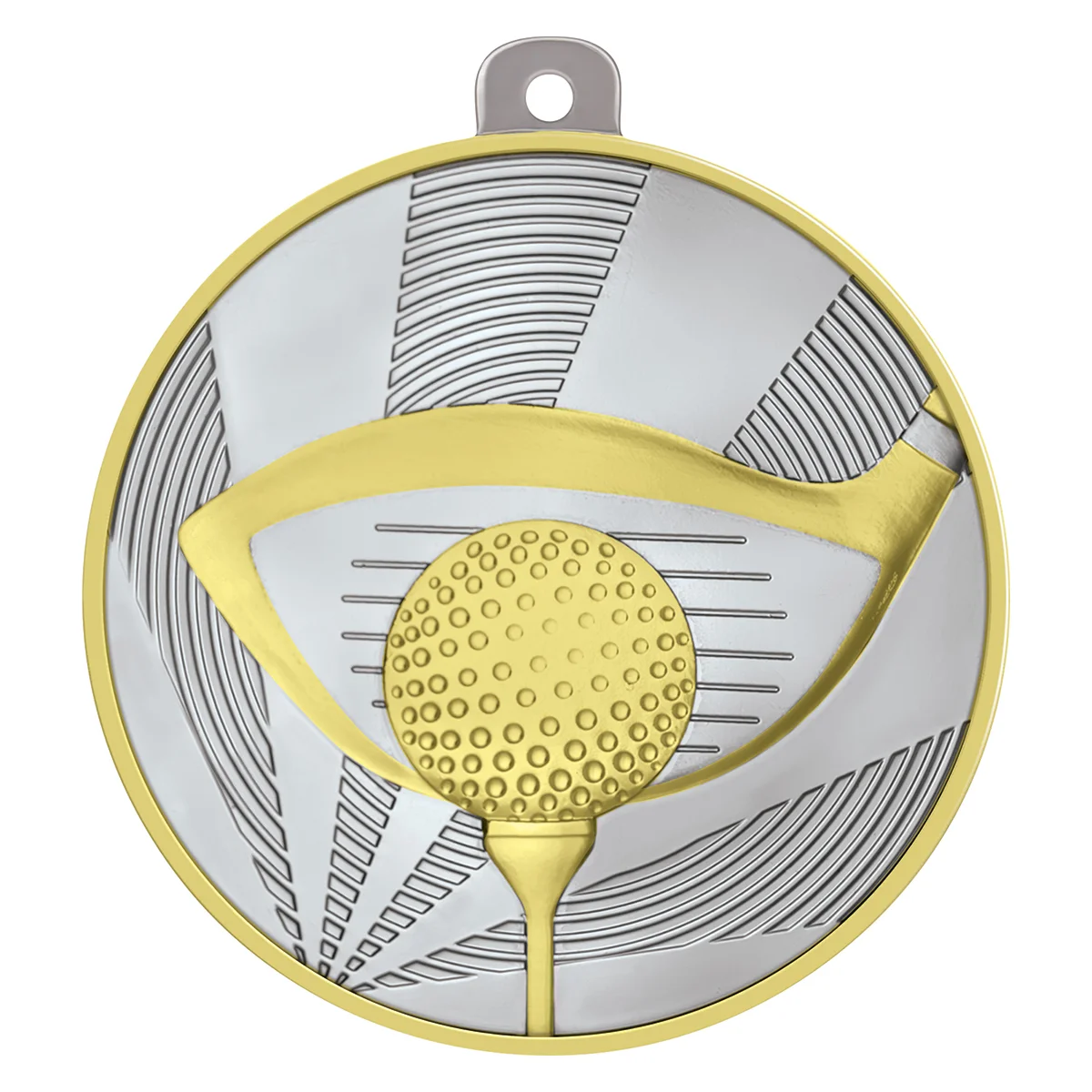 -gold Silver / gold golf lumina with metal construction