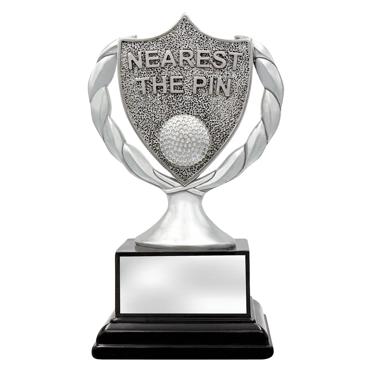 Silver golf - nearest the pin with resin construction