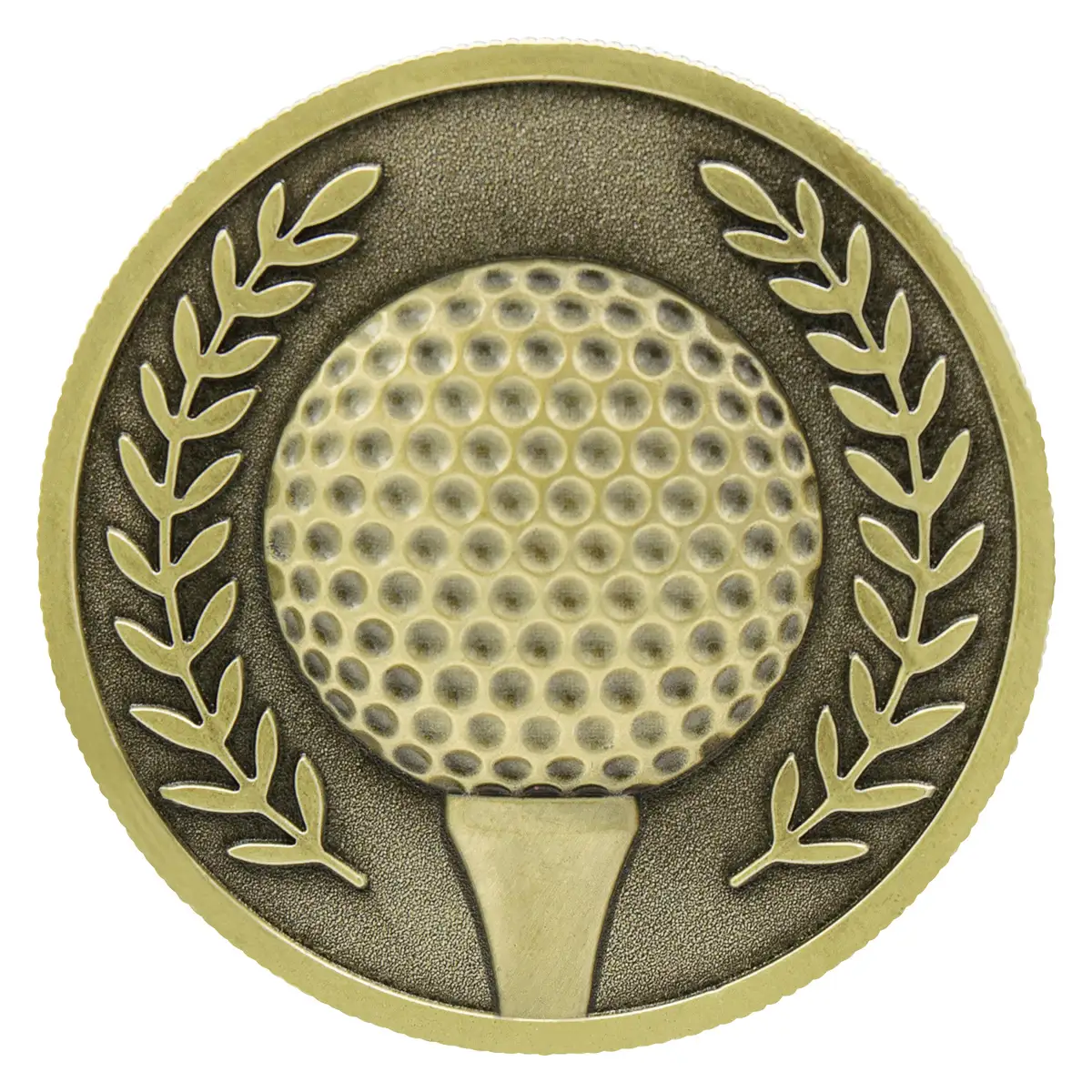 mj17g-gold Gold golf prestige with metal construction