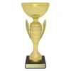 Gold guardian cup with plastic / metal / marble construction