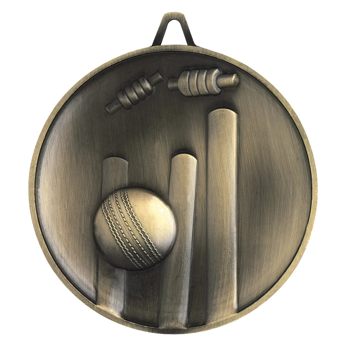 m9310-gold Gold heavyweight cricket with metal construction