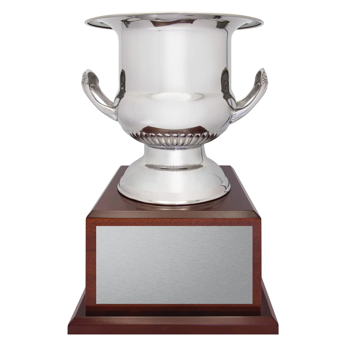 cup199-silver Silver hermitage cup with metal / timber construction