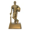11714b-gold Gold hero batsman with resin construction