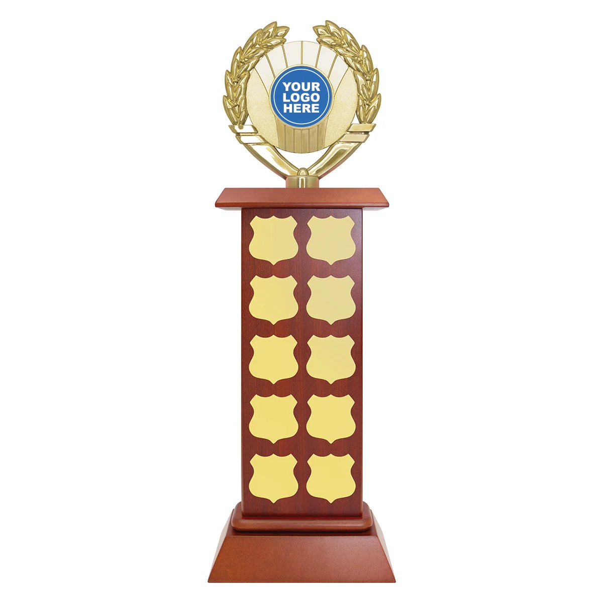 ar554-walnut Walnut highspire award with plastic / timber construction