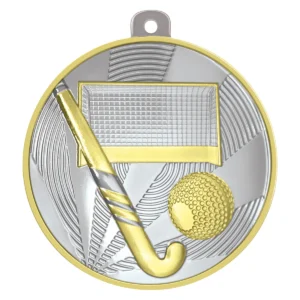 Silver / gold hockey lumina with metal construction
