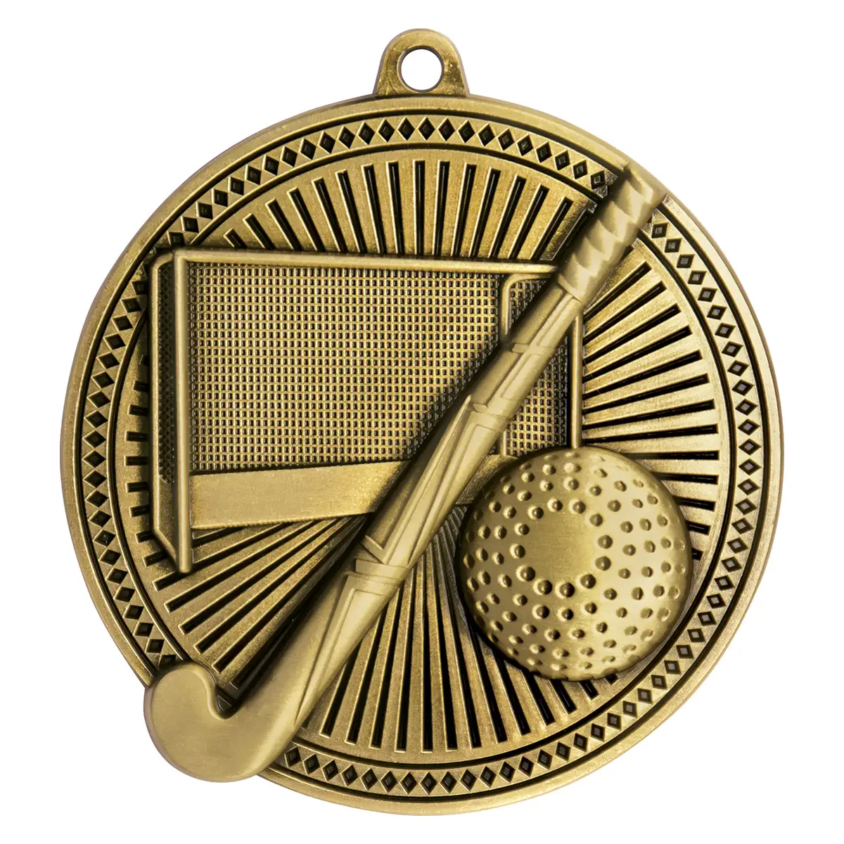 Gold hockey tempo with metal construction