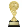 x543a-gold Gold horse budget gold with plastic construction