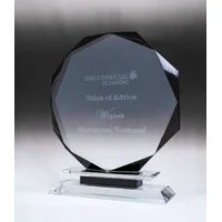 -red Clear / red ignite glass-flame with glass construction