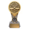 -gold Silver / gold ikon - ice hockey with resin construction