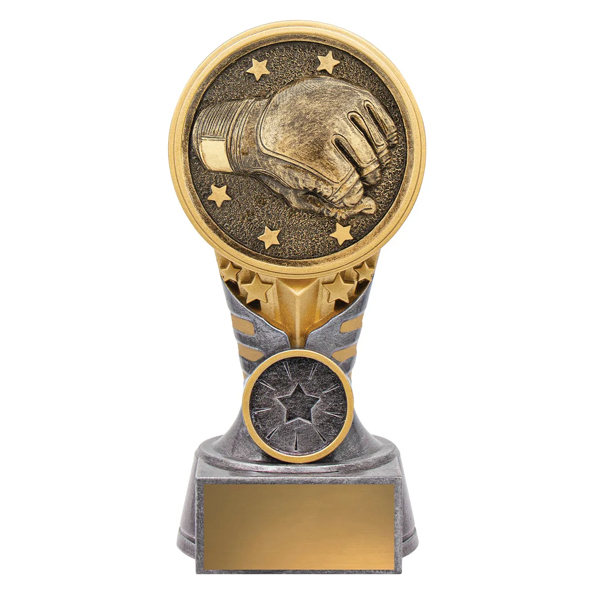 kn291a-silver-and-gold Silver & gold ikon - mma with resin construction