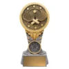 -gold Silver / gold ikon - table tennis with resin construction