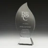 ct586a-grey-bg Levity award with glass construction