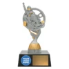 ls265a-silver Silver logo series - go kart with plastic construction