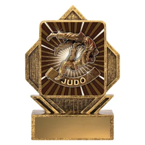 Gold lynx arrow - judo with resin construction