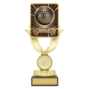 Black lynx sentry - golf with plastic / marble construction