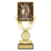 lpb068a-black Black lynx sentry - nearest the pin with plastic / marble construction