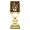 lpb052a-black Black lynx sentry - tenpin with plastic / marble construction