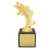 y8106a-gold Gold marble column - bass with plastic / marble construction