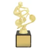 y8008a-gold Gold marble column - bmx with plastic / marble construction