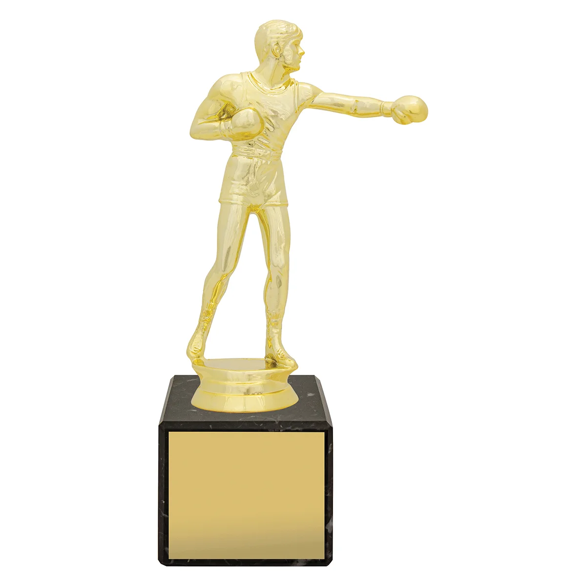 y8348a-gold Gold marble column - boxing with plastic / marble construction