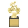 y8364a-gold Gold marble column - cycling with plastic / marble construction