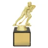 y8050a-gold Gold marble column - ice hockey with plastic / marble construction