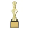 y8078a-gold Gold marble column - king with plastic / marble construction