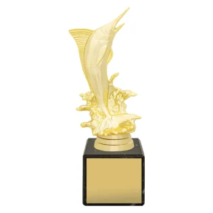 Gold marble column - marlin with plastic / marble construction