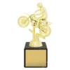 Gold marble column - motocross with plastic / marble construction