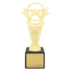y8614a-gold Gold marble column - motorsport with plastic / marble construction