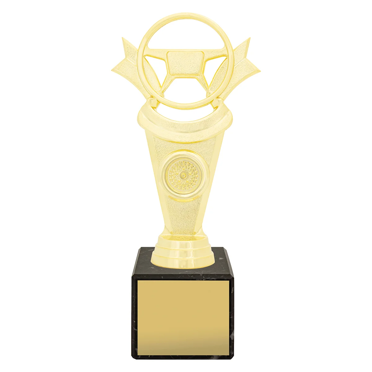 y8614a-gold Gold marble column - motorsport with plastic / marble construction