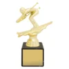y8666a-gold Gold marble column - ski with plastic / marble construction
