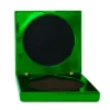 1404-1egn-electric-green Electric green medal case with res / ilient construction